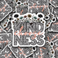 DC 972 Choose kindness  Die cut sticker 3-5 Business Day TAT