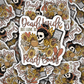 DC 1429 - Dead inside but I love to read books die cut sticker