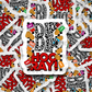 Dip Dip Hooray Die cut sticker 3-5 Business Day TAT