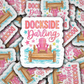 DS 3146 - Dockside Darling Die Cut sticker