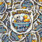 DS 3090 - Does It Look Like Die Cut sticker
