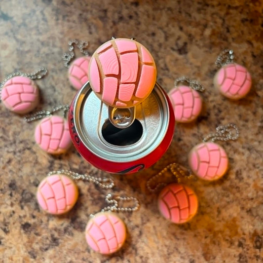 Concha soda can tab opener keychain