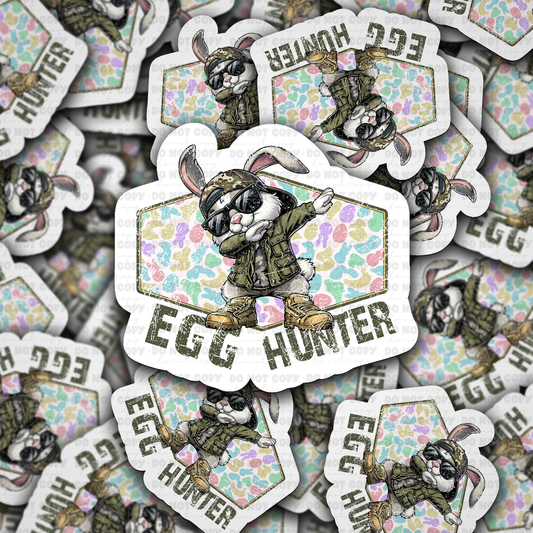 DS 2713 - Egg hunter Die Cut sticker