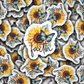 DC590 Faith sunflower butterfly Die cut sticker 3-5 Business Day TAT