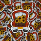Fall sunflower truck Die cut sticker 3-5 Business Day TAT