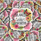 DC 1446 - Flawed but still worthy with butterfly die cut sticker