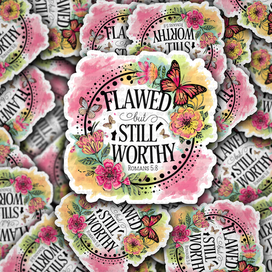 DC 1446 - Flawed but still worthy with butterfly die cut sticker