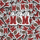 DC 1465 - Football mom die cut sticker