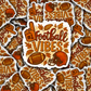 DC 2125 - Football vibes Die Cut Sticker