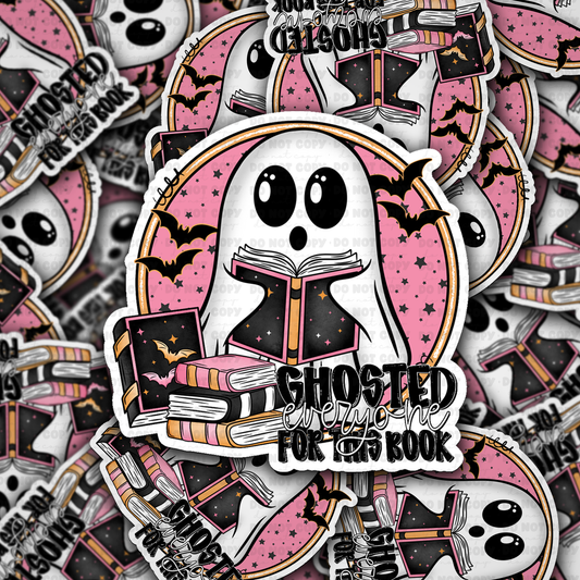 DC 2005 - Ghosted everyone for this book Die Cut Sticker
