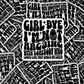 DC 1947 - Girl i'm not arguing with somebody who looks like they snuck on earth Die Cut Sticker