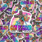 dc450 God is good all the time Die cut sticker 3-5 Business Day TAT