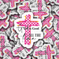DS 3120 - God Is Good All The Time Die Cut sticker