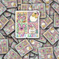 DC 1511 - Happy Easter Square die cut sticker