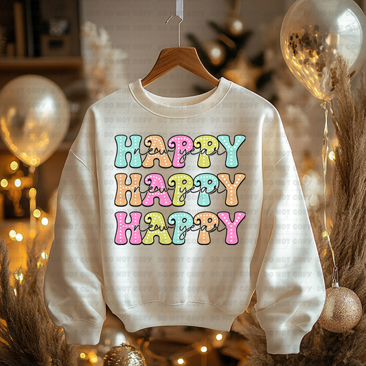 4834 Happy New Year stacked *DREAM TRANSFER* DTF