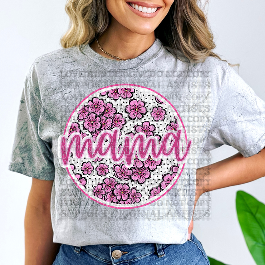 5537 - Hawthorn May flower Mama circle *DTF