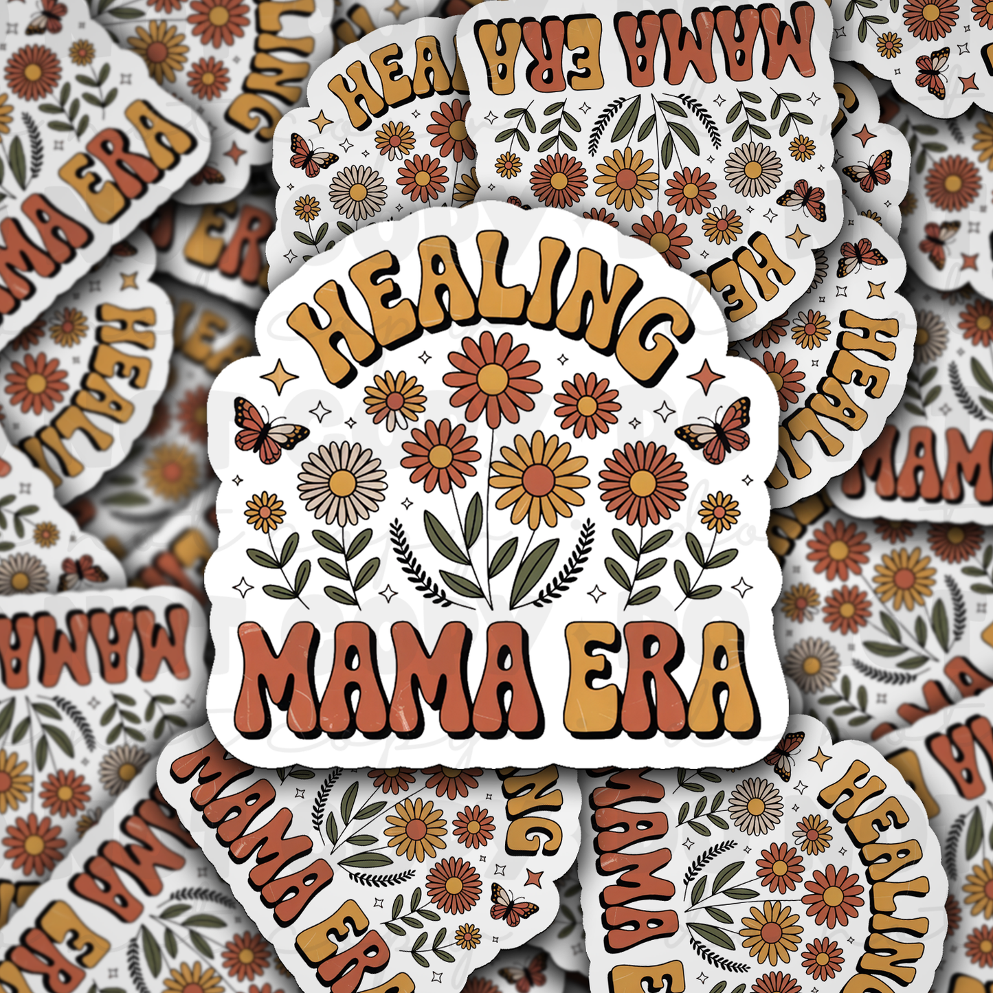 DS 2742 - Healing Mama Era Die Cut sticker