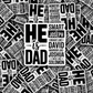 DC 1891 - He is dad smart like Joseph Die Cut Sticker