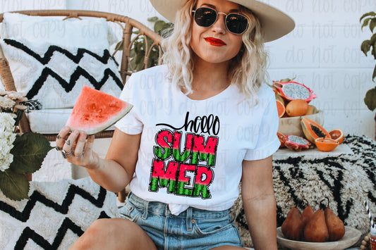 Hello Summer  *DREAM TRANSFER* DTF