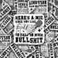 Here is a Mic Die cut sticker 3-5 Business Day TAT