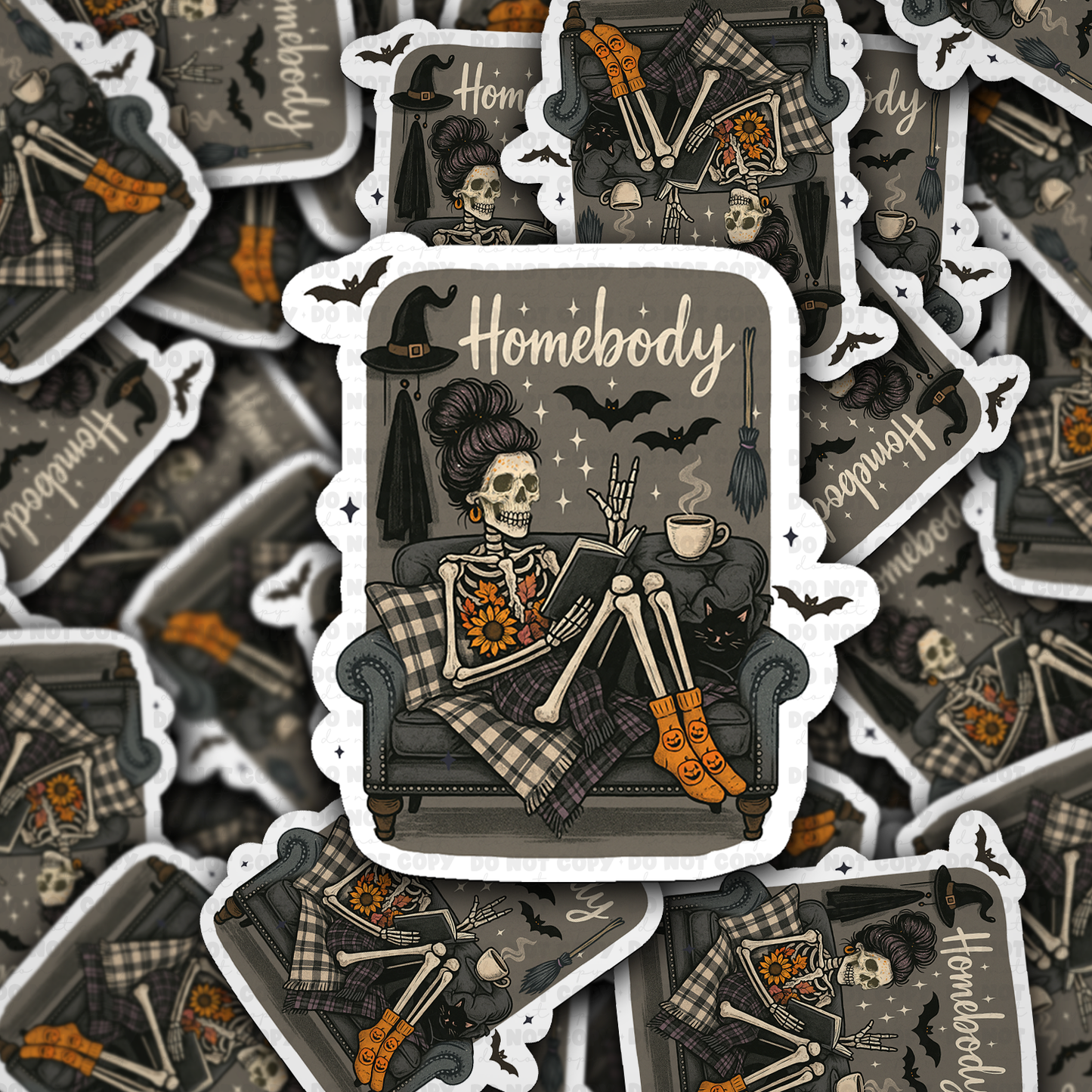 DC 1969 - Homebody Die Cut Sticker