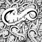 DC 1644 - Hooked on you Die Cut Sticker
