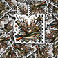 DC 2356 - Hunting deer and Fish Die Cut Sticker