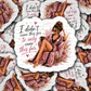 DS 3278 - I will praise him in every season Die Cut sticker