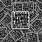 DC 1948 - I giggle before I argue that's how I jump start my engine Die Cut Sticker