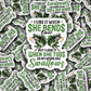 DC 1915 - I like it when she bends over fish Die Cut Sticker