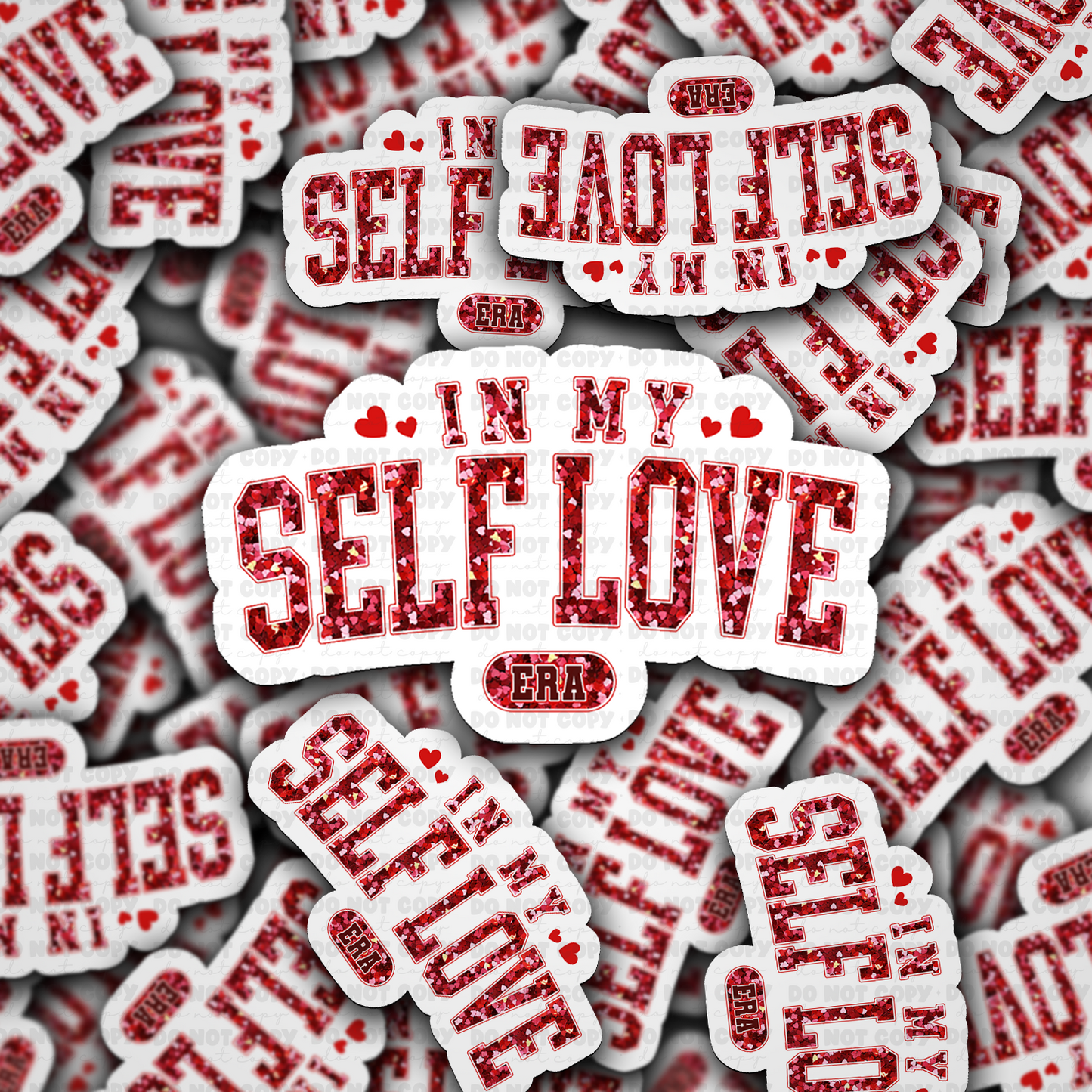 DS - 2406 In my self love era Die Cut Sticker