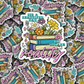 DC 1512 - It's a beautiful day to escape reality die cut sticker