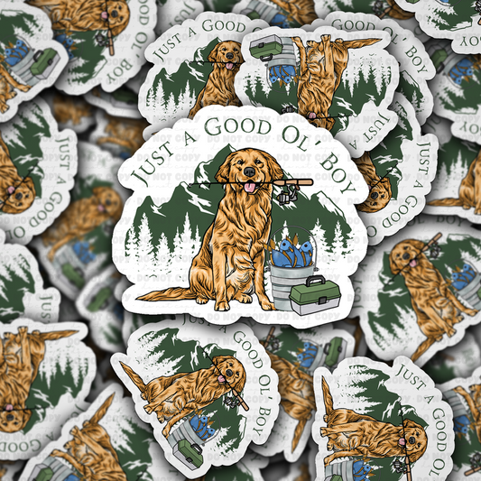 DC 1951 - Just a good ol boy Die Cut Sticker