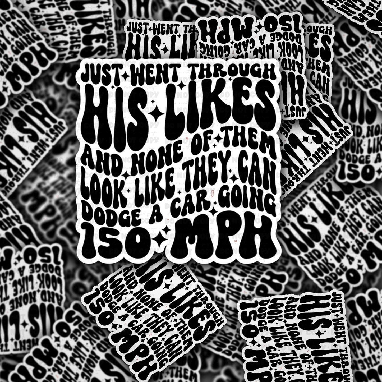 DC 1632 - Just went through his likes and none of them Die Cut Sticker