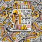 DS 2748 - Let the field be joyful Die Cut sticker