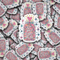 DC 1479 - Let your light shine die cut sticker