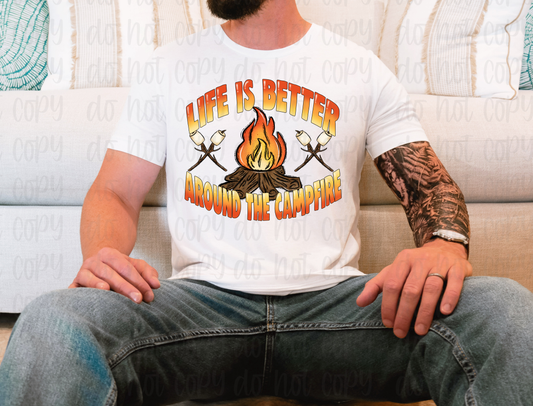 Life is better at the lake campfire *DREAM TRANSFER* DTF