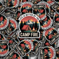 DC 1939 - Life is better by the camp fire Die Cut Sticker