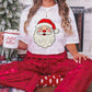6552 - Light skinned light up Santa *DTF Transfer
