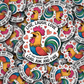 DC 1418 - Live, laugh, love if that doesn't work load aim and fire die cut sticker
