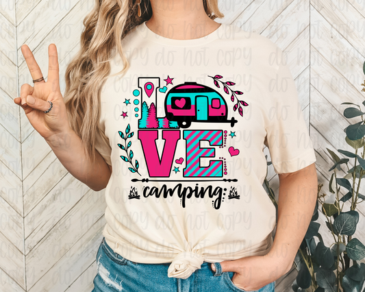Love Camping  *DREAM TRANSFER* DTF