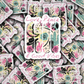 DC 1940 - Love peace and good vibes Die Cut Sticker