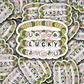 DC 1413 - Lucky Bracelets die cut sticker