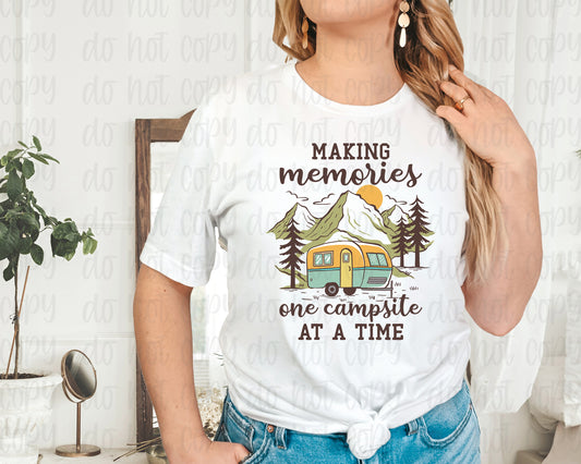 making memories one campsite *DREAM TRANSFER* DTF
