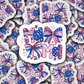 DS 3099 - Mama Patriotic Die Cut sticker