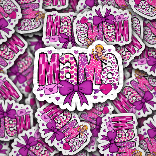 DC 2244 - Mama Valentine's Die Cut Sticker
