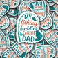 DS 3050 - My Fishing Buddies Die Cut sticker