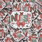 DC 2131 - Nurse Christmas Die Cut Sticker