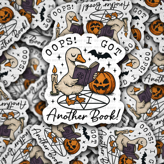 DC 2006 - Oops I got another book Die Cut Sticker