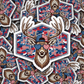 DS 2905 - Patriotic Deer Die Cut sticker